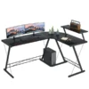GOSLAYERXLII-Gameon 3 In 1 L Shaped Slayer II XL Gaming Desk 150X74CM طاولة احترافية