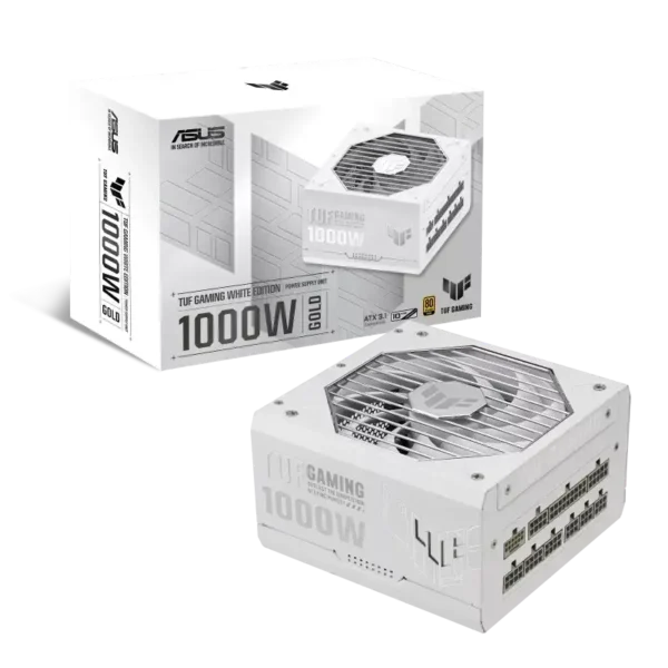 90YE00S5-B0NA00-ASUS TUF Gaming White 1000W Gold Gaming بور سبلاي