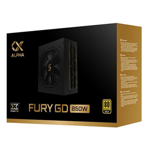 EN40764-Xigmateck Fury 850W Gold Foully mod atx 3.0 PSU بور سبلاي