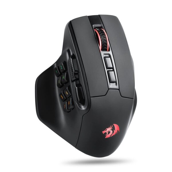 M811-Redragon Aartrox M11 Pro Wireless Mouse Black ماوس
