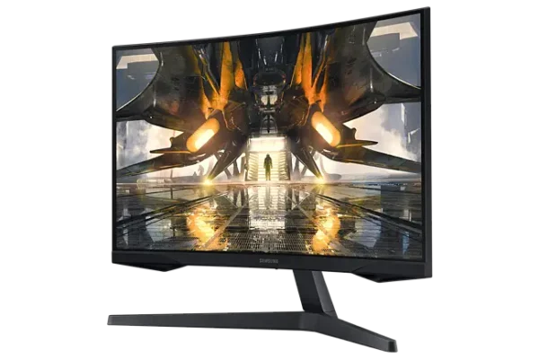 LS27AG550EMXUE-Samsung 27 Monitor Odyseey G5 WQHD (2560x1440) 1MS 165HZ 1000 Courved VA Panel سامسونج شاشة احترافية
