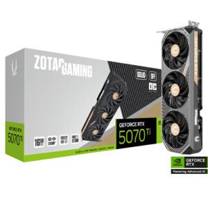 ZOTAC Gaming GeForce RTX 5070Ti Solid core كرت شاشة