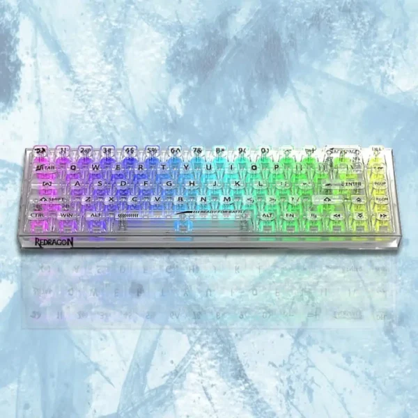 5757570 K631-PRO-GW-Redragon CASTOR K631 Pro Wireless RGB Keyboardكيبورد ريد دراجون