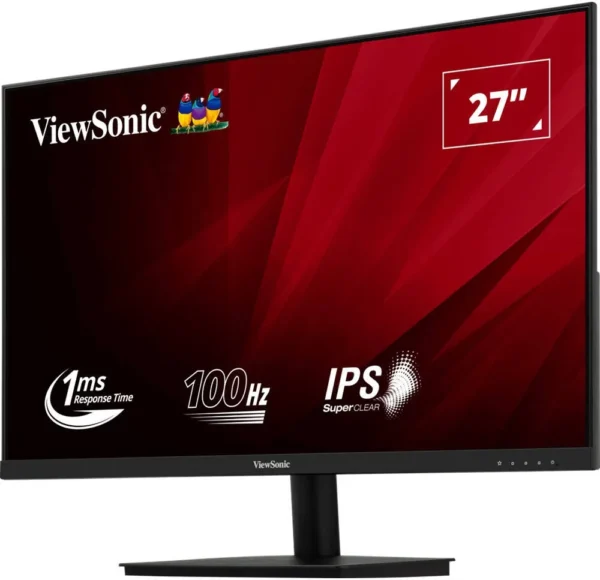 757057570570 VA270-H-View Sonic Monitor VA270-H 27" 1MS 100HZ Full HD 1920x1080 IPS Panel Type شاشة فيوسونيك احترافية