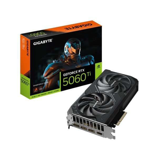 7575705705 GV-N506TWF2OC-8GB-GIGABYTE GeForce RTX™ 5060 Ti OC WINDFORCE 8G كرت شاشة