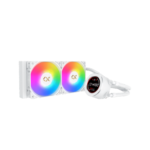 EN40429-Xigmateck X 240 Liquid Frozr-O Black مبرد مائي 2 مراوح سيجماتيك