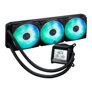 7857705 90RC00Z1-B0EAY1-ASUS Prime LC360 ARGB Black CPU Cooler LCD مبرد مائي ثلاثة مراوح أسوس