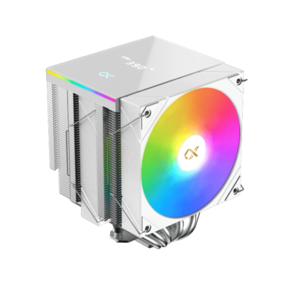 EN45851-XIGMATEK AK6 Dual Digital White مبرد المعالج أر جي بي
