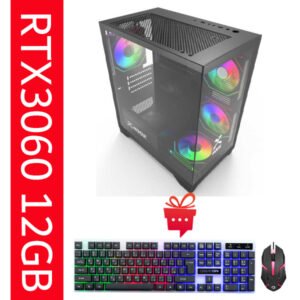 PC Build 81 Intel Core i5 14400F 16GB Ram DDR5 RTX3060 12GB تجميعة بي سي