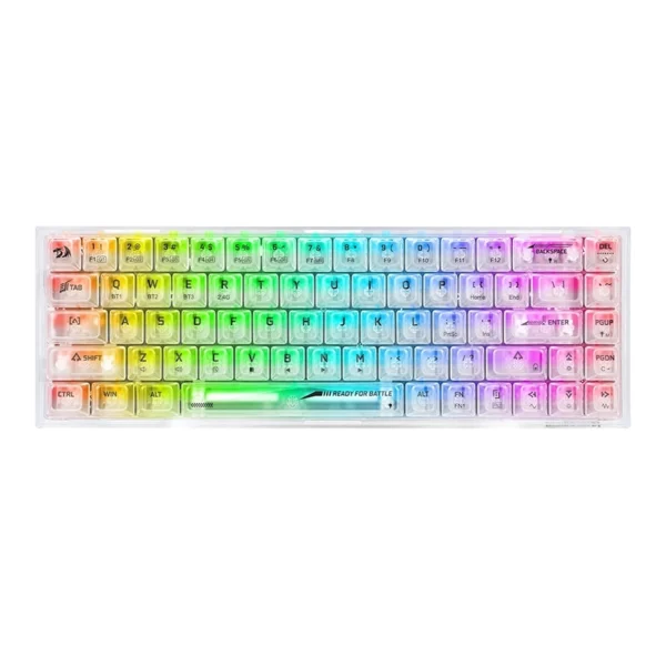 redragon-castor-pro-k631ct-wireless-bluetooth-gaming-mechanical-red-switches-tkl-rgb-white-transparent-keyboard_KB-RR-K631CTRWH K631-PRO-GW-Redragon CASTOR K631 Pro Wireless RGB Keyboardكيبورد ريد دراجون