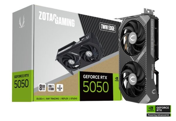 ZT-B50500E-10M-ZOTAC GAMING GeForce RTX 5050 8GB Twin Edge كرت شاشة