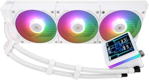 RAD.GV360.00-Thermalright Grand Vision 360 ARGB White CPU AIO Cooler,PC 360 Specification Water Cooler System,IPS LCD Screen مبرد
