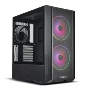 71q26nT14fL 216-RGB-Black-Lian Li Lancool 216 Airflow Foucus Black ATX Mid Tower Case كيس ليان لي