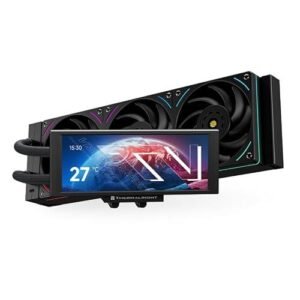 75757575075 RAD.TROV360.00-Thermalright Trofeo Vision 360 ARGB Black CPU Liqud Cooler,6.86-inch Magnetic IPS LCD Screen with 2400x1080 مبرد