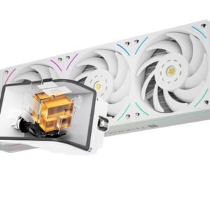 EEQQGEQGE RAD.WOVI360.00-Thermalright Wonder Vision 360 UB ARGB White CPU Water Cooler Curved Screen مبرد معالج