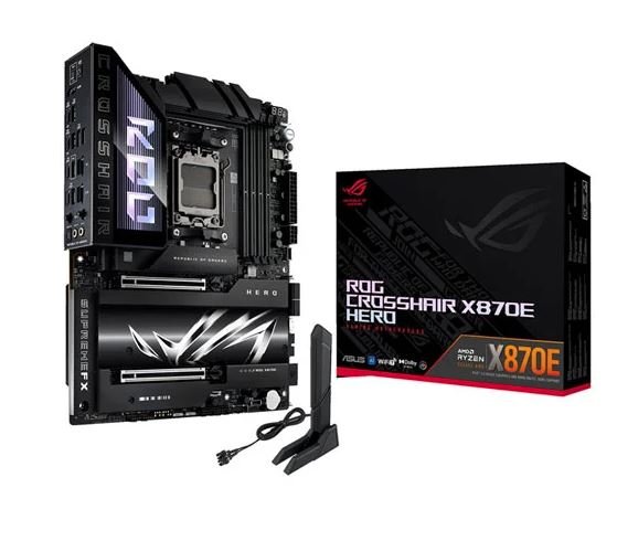 90MB1IE0-M0EAY0-Asus Rog Strix X870E- Crosshair hero Wifi ATX Motherboard ماذبورد اسوس