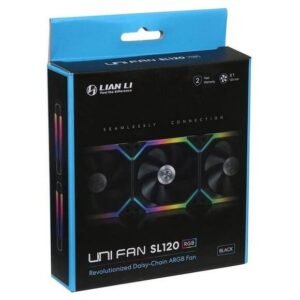 lian_li_uni_fan_sl120_single_black_2 IN120-1-BLK-Lian Li IN120 Single One Fan Black ليان لي مروحة كيس