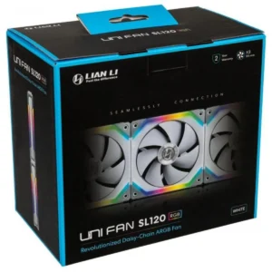 normal_6036d695e242f White IN120-3-WHITE-Lian Li Fan Triple Fan 120 Cooling Fan مراوح تبريد ليان لي 3 مراوح