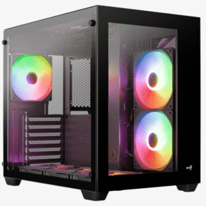 Screenshot 2025-11-04 183454 Aero Cool Case Aerocool Dryft-G-BK-v2 Glass Edition Mid Tower كيس ايرو كول