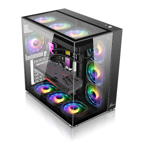 unnamed Velox-Case Xander Velox Pro Black ATX 7 Fan