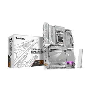 X870 A ELITE WF7 ICE-GIGABYTE X870 AORUS ELITE WIFI7 ICE AMD AM5 DDR5 ATX Motherboard لوحة أم جيجابايت