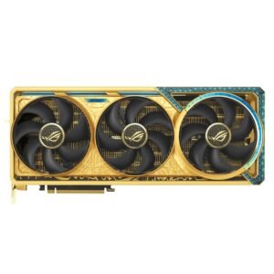 90YV0LV6-M0NA00-ASUS ROG Astral GeForce RTX™ 5080 16GB GDDR7 Dhahab كرت شاشة