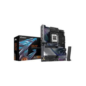 X870E A MASTER X-GIGABYTE X870E AORUS MASTER X3D AMD AM5 DDR5 ATX Motherboard مازر بورد جيجابايت