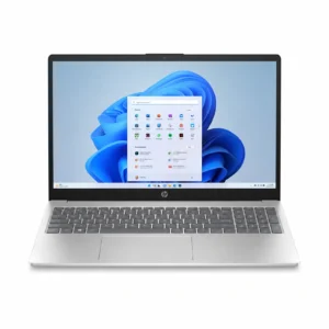 FX0215-HP Laptop 15-fd0215dx Intel Core i5-1334U 16GB RAM 512GB SSD 15.6-inch FHD Touch Windows 11 Silver Laptop لاب توب اتش بي
