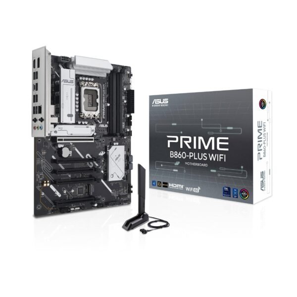 90MB1K50-M0EAY0-ASUS PRIME B860-PLUS WIFI Intel LGA 1851 DDR5 ATX Motherboard لوحة أم أسوس