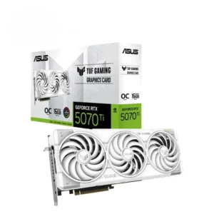 90YV0MD3-M0NA00-ASUS TUF Gaming GeForce RTX™ 5070 Ti 16GB GDDR7 OC White كرت شاشة