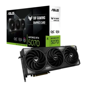 90YV0LZ0-M0NA00-ASUS TUF Gaming GeForce RTX 5070 12GB GDDR7 OC Edition كرت شاشة
