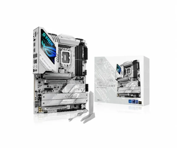 ChatGPT Image Jul 19, 2026, 08_00_46 PM 90MB1I90-M0EAY0-ASUS ROG Strix Z890-A Gaming WiFi Intel LGA1851 DDR5 ATX Motherboard لوحة أم أسوس