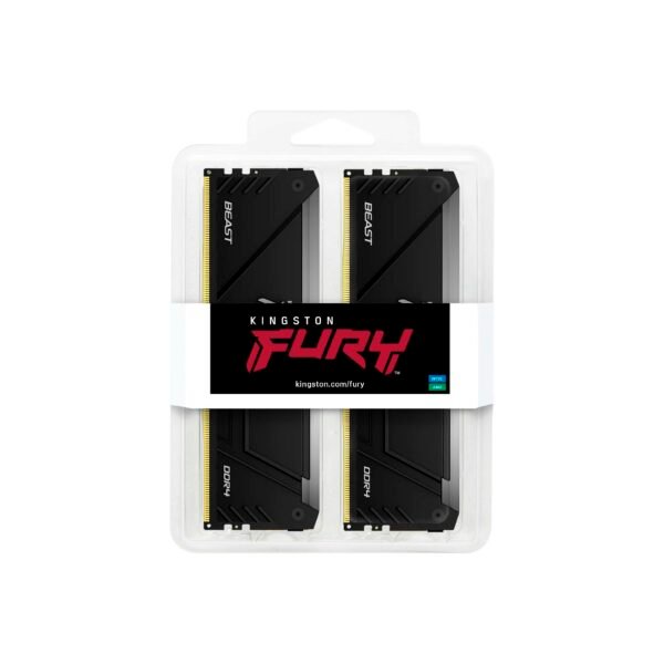 FURY_Beast_RGB_Black_DDR4_2_pkg-zm-lg Kingston Fury 64GB 32 X2 KIT 6400MHZ DDR5 PC رام فيوري