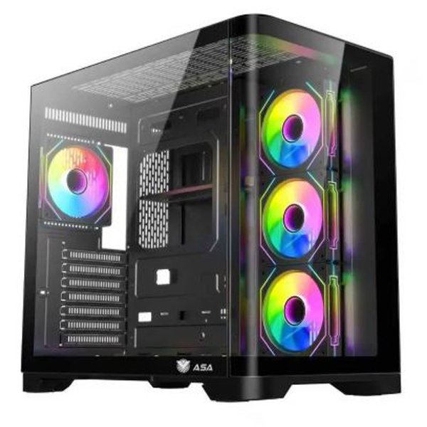 HOOK BOLT RX7600 16GB copy ASA Case Vanguard black كيس 7 مراوح