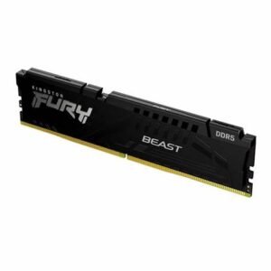 Kingston FURY Beast 16GB 6000MT/s DDR5 CL30 DIMM Black Desktop Gaming Memory رام مكتبي