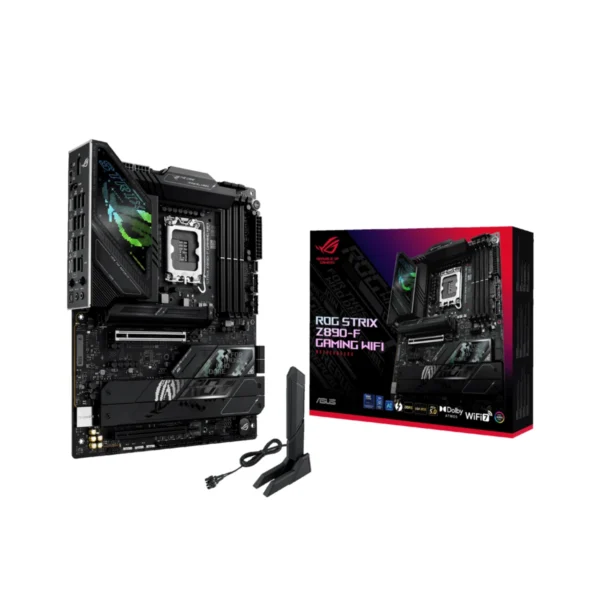 90MB1I40-M0EAY0-ASUS ROG Strix Z890-F Gaming WiFi Intel LGA1851 DDR5 ATX Motherboard لوحة أم أسوس