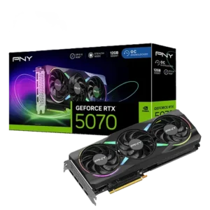 image2 VCG507012TFXXPB1-O-PNY GeForce RTX™ 5070 12GB EPIC-X RGB™ Overclocked 3 Fan GPU كرت شاشة