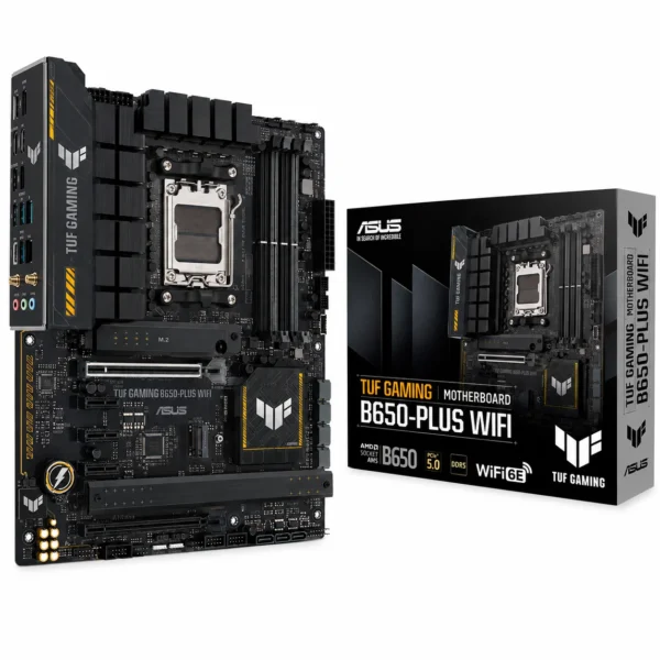 ChatGPT Image Oct 13, 2026, 04_32_10 PM 90MB1BZ0-M0EAY0-ASUS TUF Gaming B650-PLUS WIFI AMD B650 AM5 DDR5 ATX WiFi 6 2.5Gb Ethernet Motherboard مازر بورد أسوس