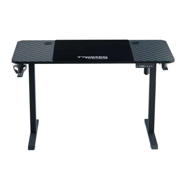 TM-PARADOX120-B_Img3 TM-PARADOX120-B-Twisted Minds Paradox 120x60cm Height Adjustable Gaming Desk Black طاولة ألعاب تويستد مايندز قابلة لتعديل الارتفاع